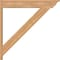 Ekena Millwork Traditional Smooth Traditional Outlooker, Western Red Cedar, 7 1/2"W x 44"D x 44"H OUT08X44X44TRA01SWR - alternate 4